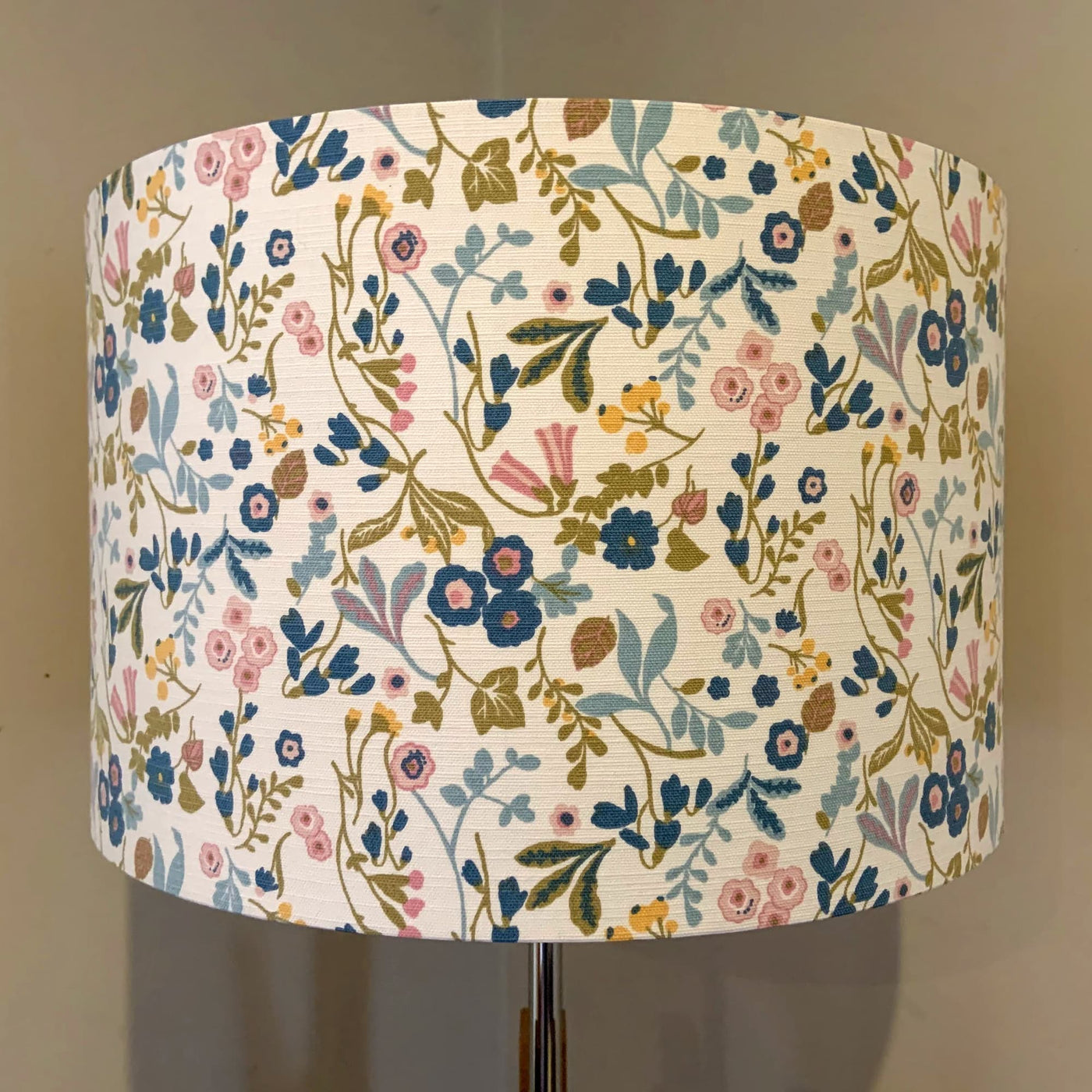 Pink and teal deals lampshade